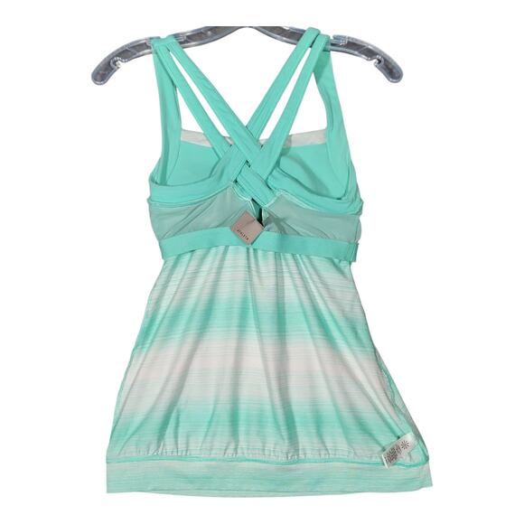 Athleta Stride Crunch And Punch Tank Top Mint Green Women's Size Small - Picture 10 of 15